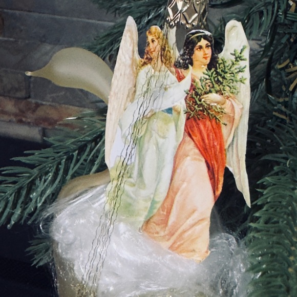 NEW Inge Glas Limited Edition Victorian Swan- German Glass Christmas Ornament - Picture 11 of 15